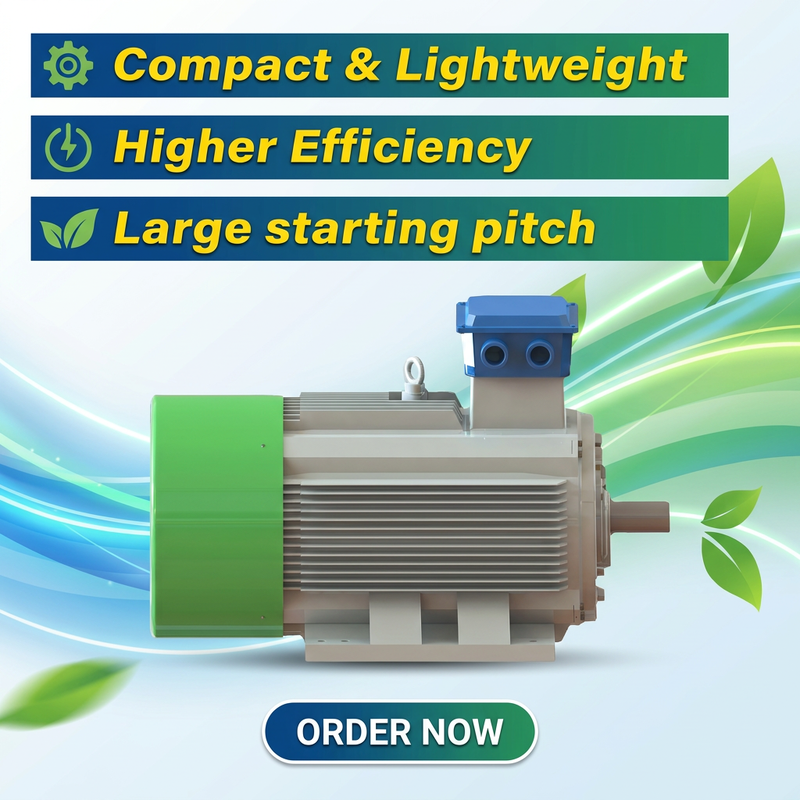 100% Kupferwicklung Permanentmagnetgenerator mit 12000 U/min Hochgeschwindigkeit und kundenspezifischen Farboptionen