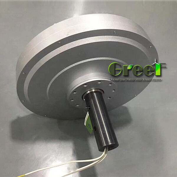 Air Cooled Coreless Permanent Magnet Generator with 100Mohm Min Insulating Resistance and Low Start Torque for Industrial Applications