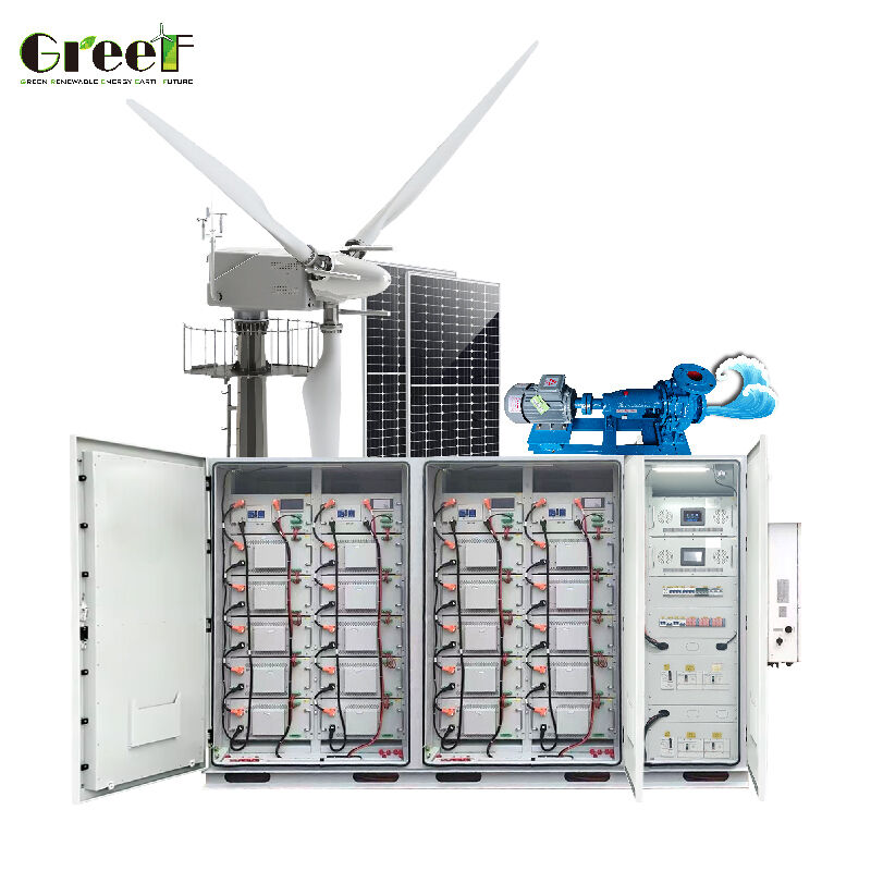 angepasstes SystemSystem mit IP65-Schutzniveau und 98,3% InverterwirkungsgradWindsolargenerator