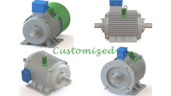 80kw 3 Phase Ac Niedrigumdrehzahl Hocheffizienz Seltene Erden Permanentmagnet Synchrongenerator/ Niedriggeschwindigkeitsalternator