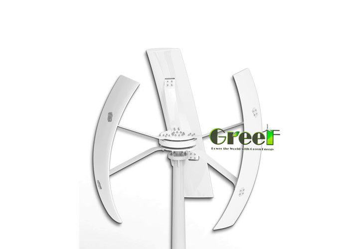 24-380Vac Optionale Spannung Vertikalorientierungsturbine für und 3 M/s Schneidwindgeschwindigkeit