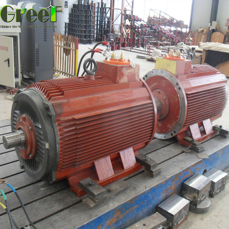 1MW 380Vac Freie Energie Niedrigstartdrehmoment Wasserkraftanlage 5MW PMG