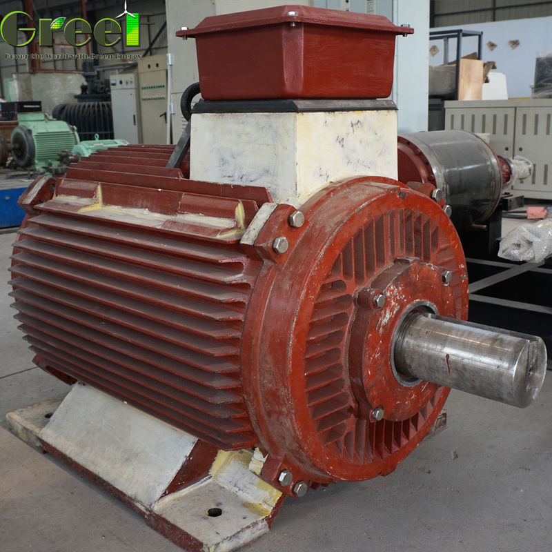 20 RPM 100 RPM 3 Phasen Permanenter Magnetgenerator Niedrigdrehzahl 200KW 500KW Generatoren Wasser Fluss PMG Wechselrichter