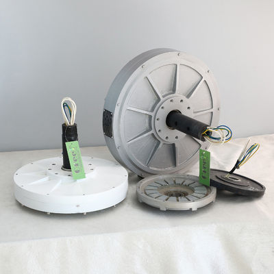 Kernloser Axialfluss-Permanentmagnetgenerator 3-Phasen-Stromerzeugung mit 3 Jahren Garantie